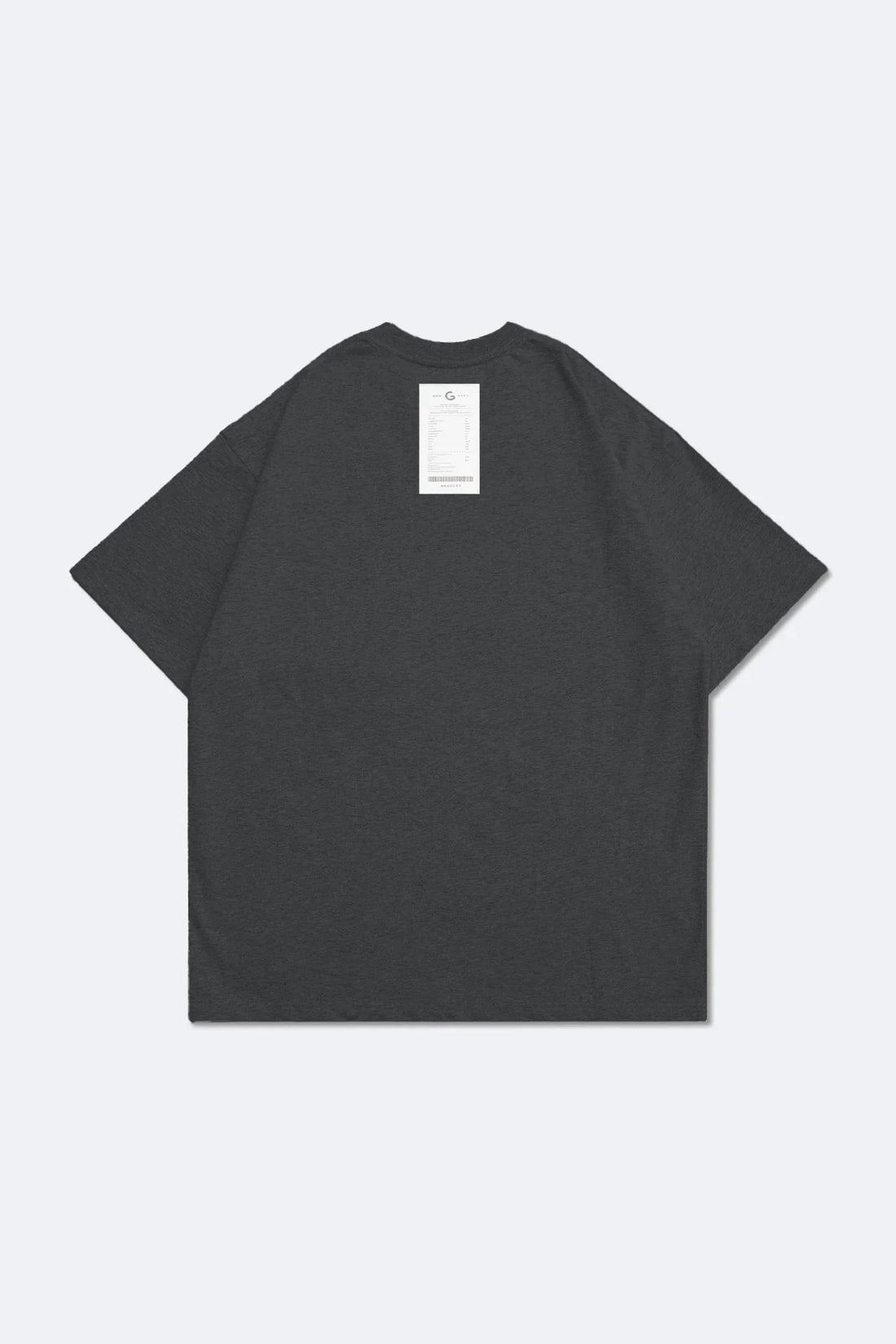 GROCERY TEE-001 INVOICE/ CHARCOAL