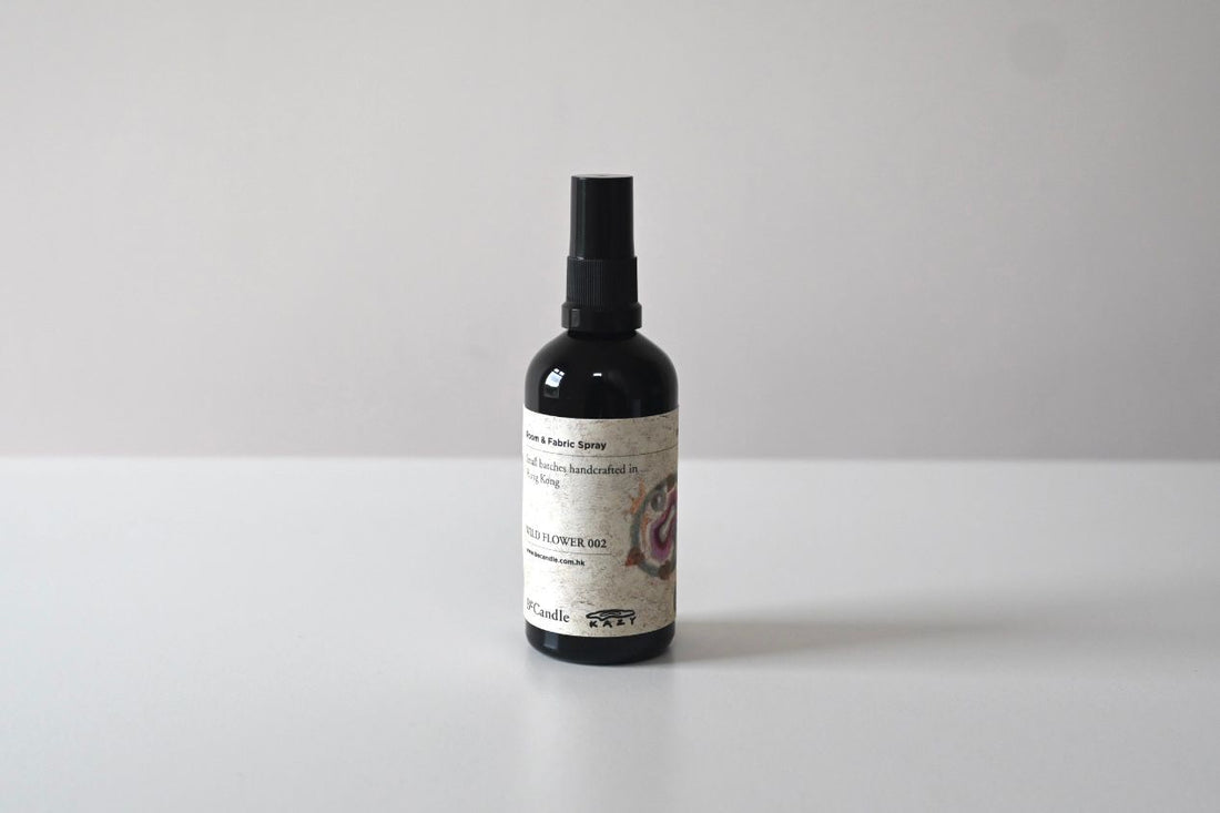 BeCandle x KAZY CHAN Room and Fabrics Spray 100ml - Wild Flower 001