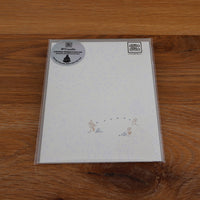 Scented Letterpress Christmas Card - warmth - rice