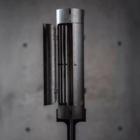 Industrial Metal Candle Stand