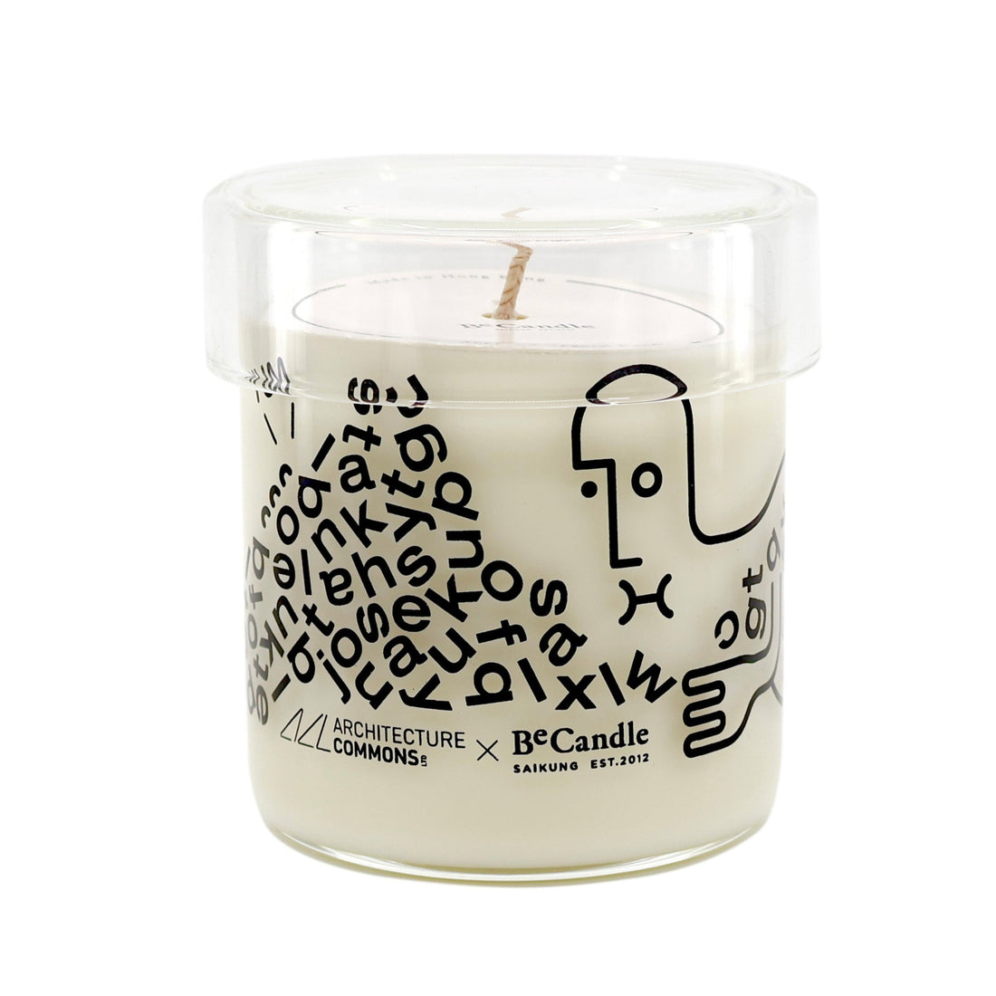 BeCandle X Architecture Commons "Book a Table" Scented Candle