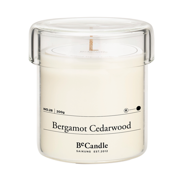 Scented Candle, 200g - No. 28 Bergamot Cedarwood