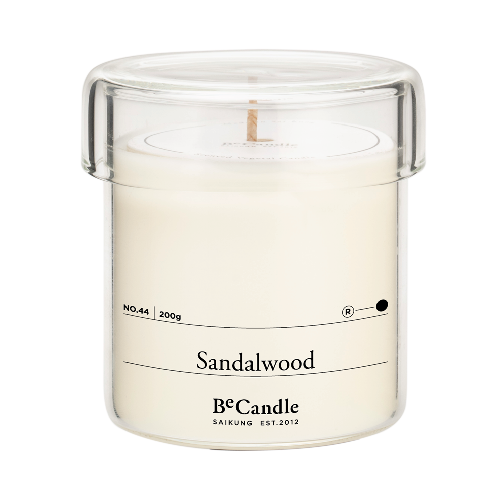Scented Candle, 200g - No. 44 Sandalwood
