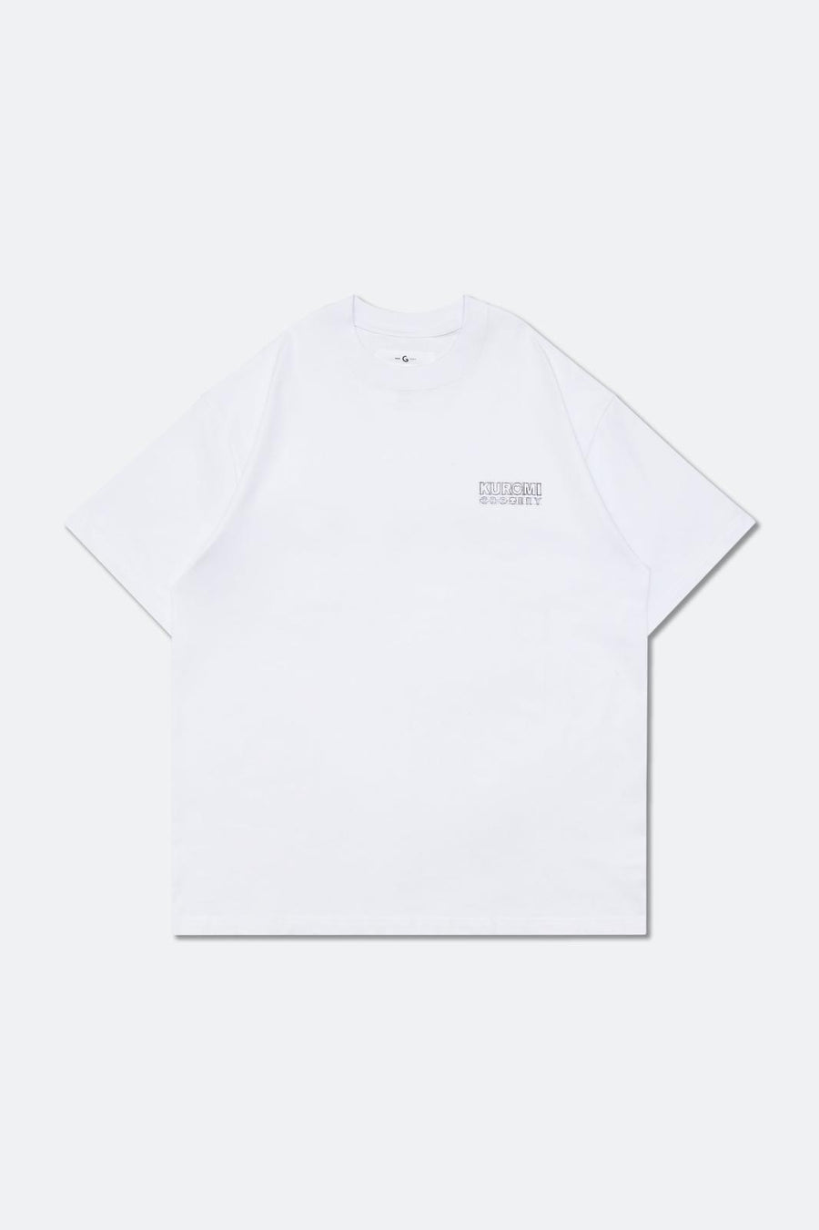 Sketch Kuromi Washed Graphic Tee White