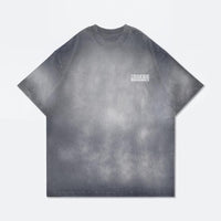 Sketch Kuromi Washed Graphic Tee Faded Black