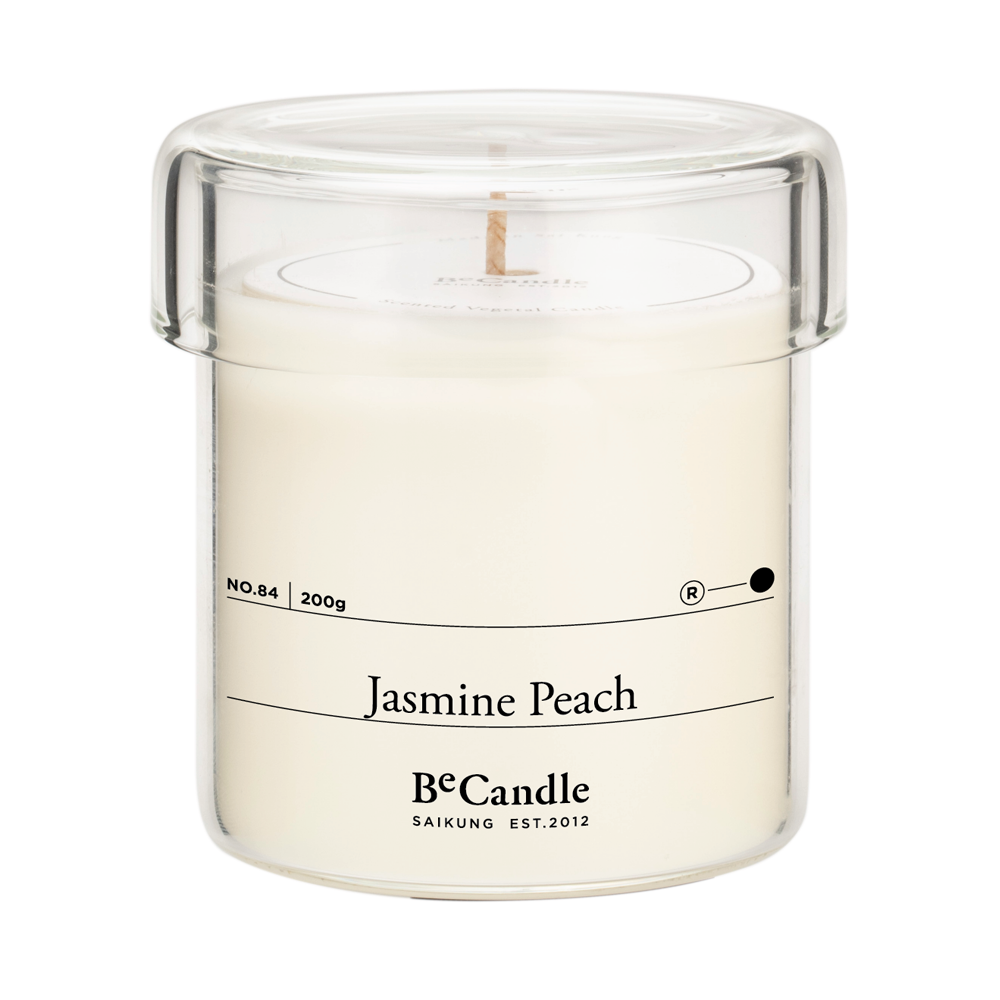 Scented Candle, 200g - No. 84 Jasmine Peach