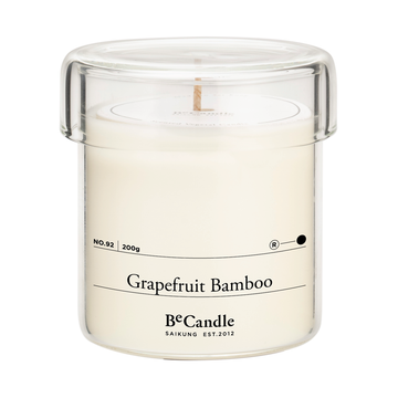 Scented Candle, 200g - No. 92 Grapefruit Bamboo