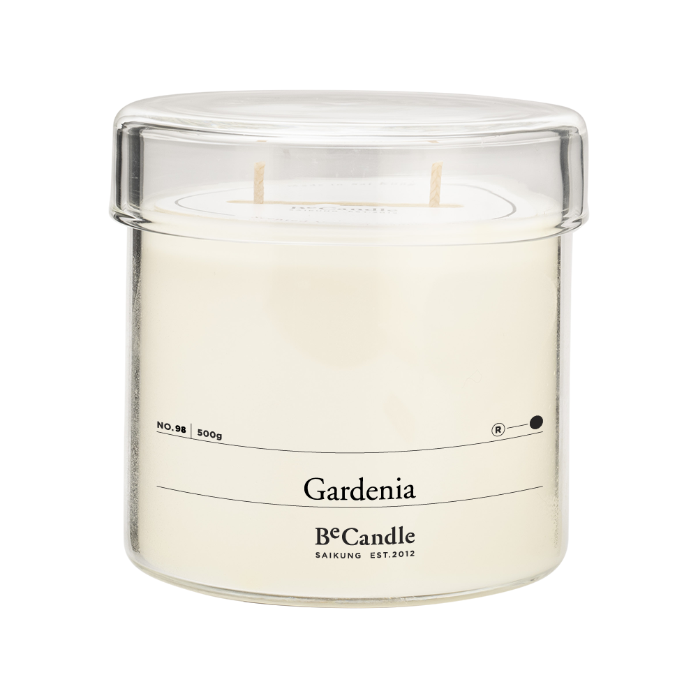 Scented Candle, 500g - No. 98 Gardenia