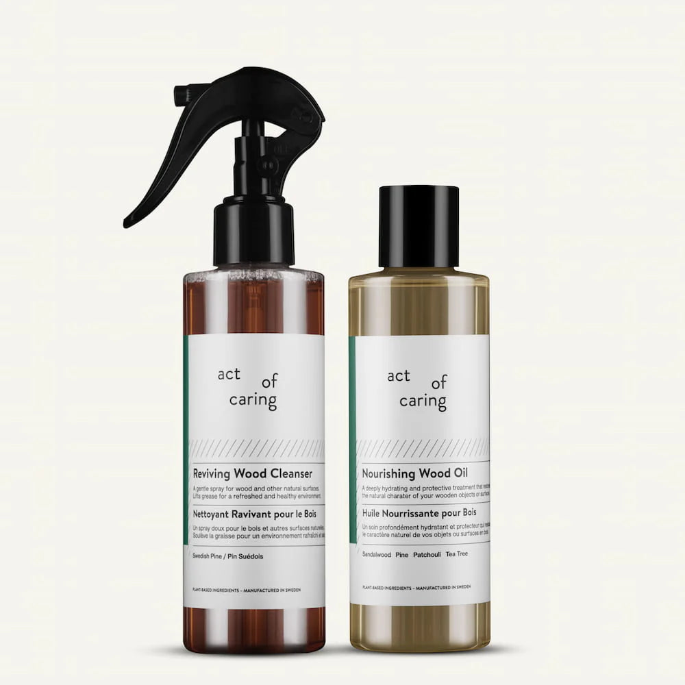 ACT OF CARING - Sandalwood The Wood Care Kit