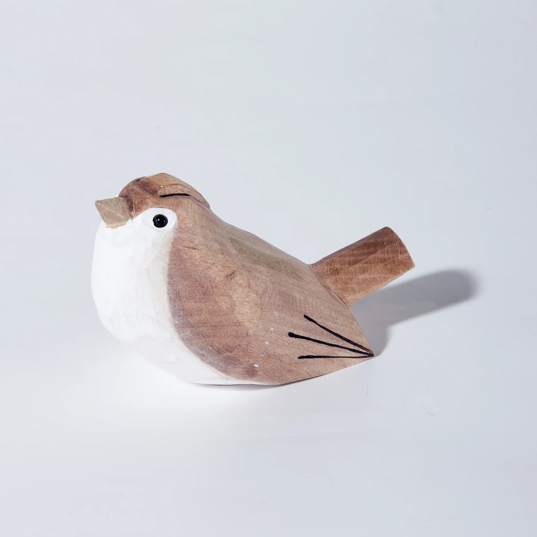 Mokuomo Asu Carved Wooden Bird