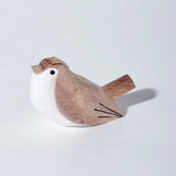 Mokuomo Asu Carved Wooden Bird
