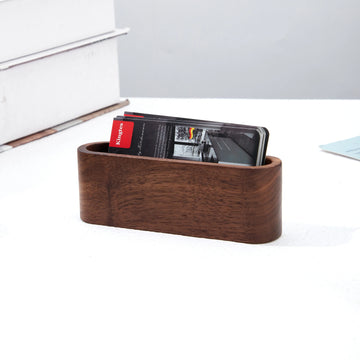 Mokuomo Mokuua Rectangular Wooden Name Card Place Holder
