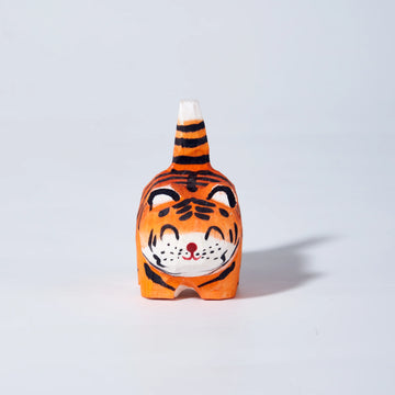 Mokuomo Tara Carved Wooden Tiger