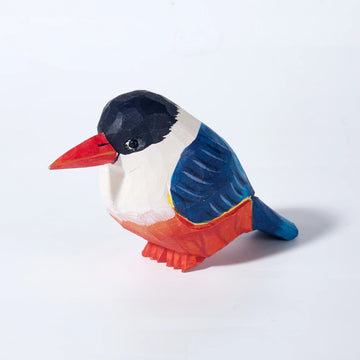 Mokuomo Awa Carved Wooden Bird