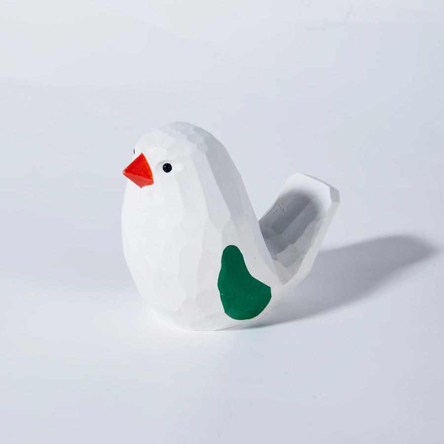 Mokuomo Ahiri Carved Wooden Bird