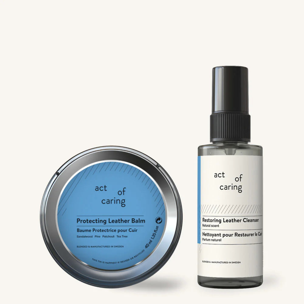 ACT OF CARING - SandalwoodThe Leather Care Kit