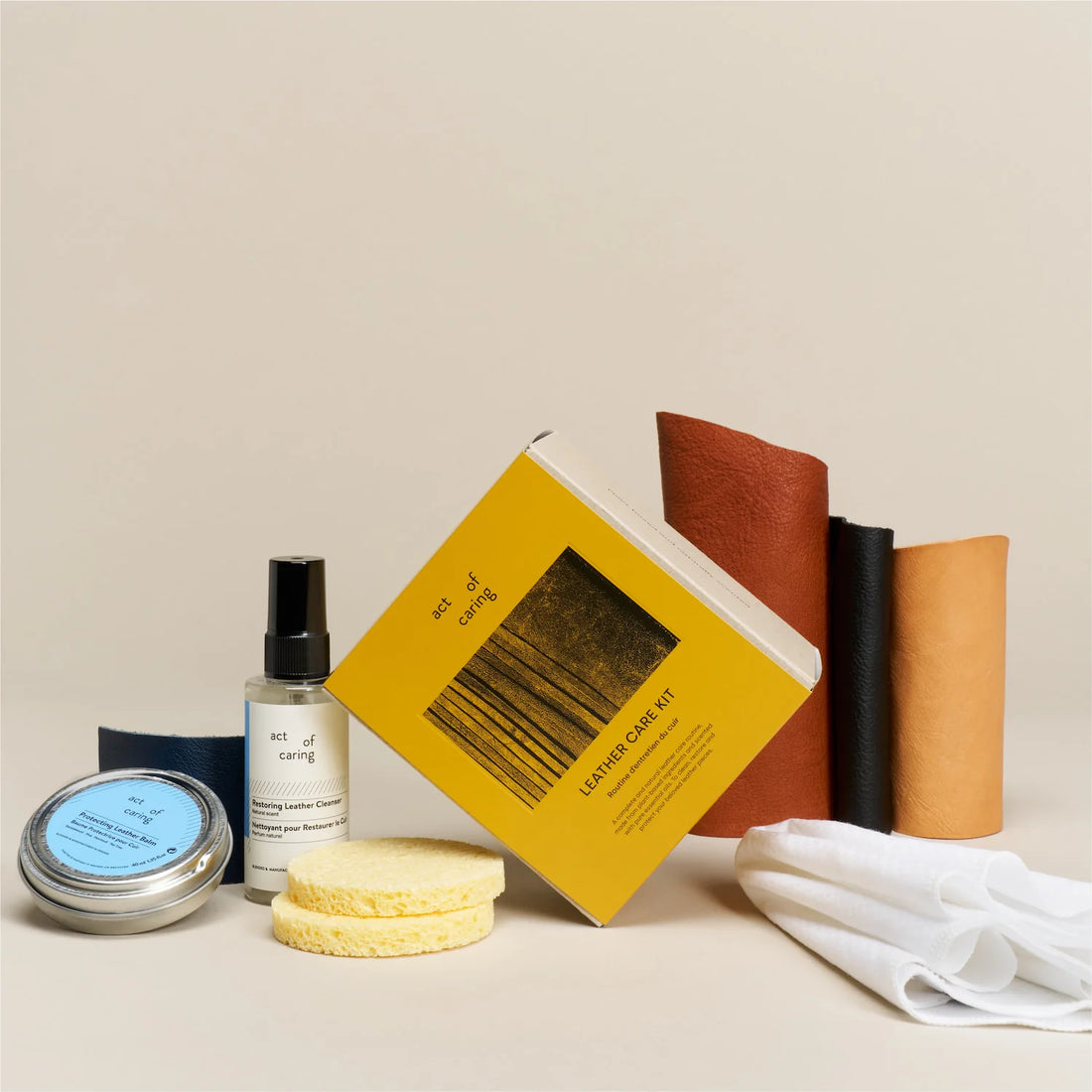 ACT OF CARING - SandalwoodThe Leather Care Kit