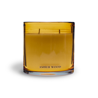 STUDIO Series, 400g Scented Candle - No. 88 Amber Wood