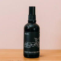 Kuromi room spray in black bottle