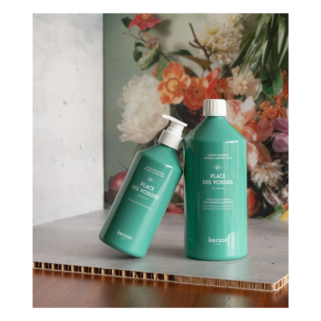 KERZON Natural Laundry Soap - Parc des Buttes Chaumont 1L