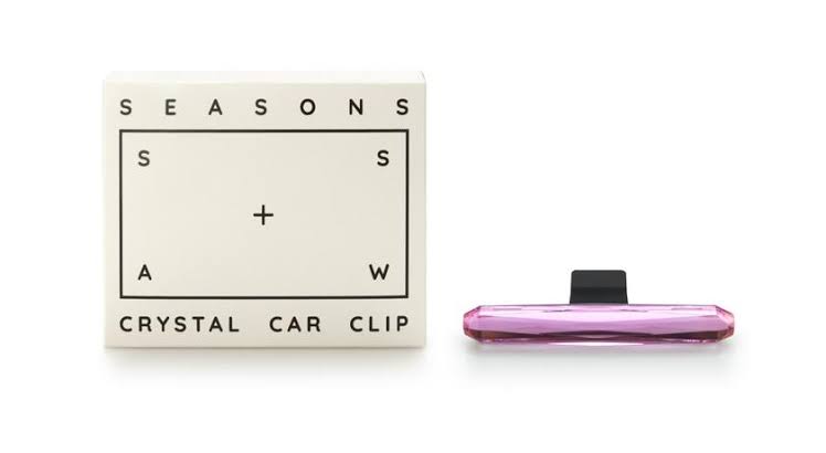 SEASONS Crystal Clip Car Diffuser