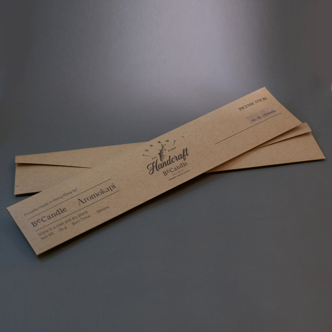 Incense holder & Aroma Incense Set No.07 Smoky Balsam