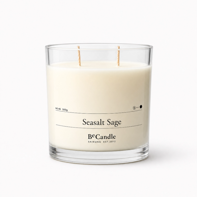 Scented Candle, 500g - No. 46 Seasalt Sage